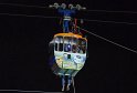 Einsatz BF Hoehenretter Koelner Seilbahn Hoehe Zoobruecke P2425